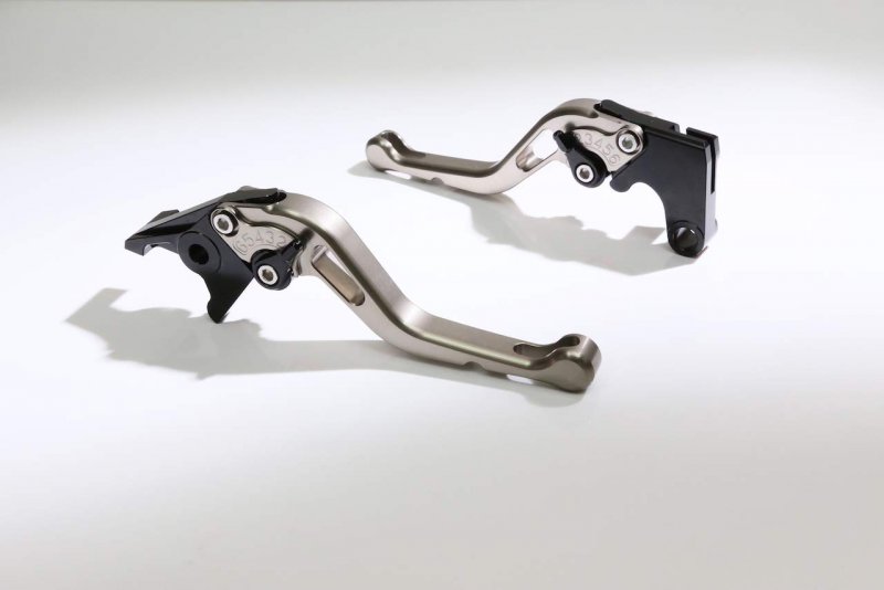 Motorcycle Clutch Brake Lever Set For Kawasaki Vn1600 Mean Streak 2004-2008 Short Style Titanium Black Handle Adjuster