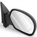 Ocpty Passenger Side Mirror For 2007-2013 Chevy Silverado 1500 Outside Accessories Easy-adjustable Manual Folding Heated Turn