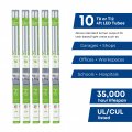 Feit Electric Led 4ft Bulbs T8 32 Watt Equivalent Type A Tube Light Plug Play Tubes Fluorescent Replacement Frosted T848 840