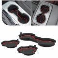Auovo Cup Holder Inserts Coaster Compatible With Chevy Blazer Accessories 2019 2020 2021 2022 2023 2024 Silicone Mat Pad Car