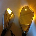 Smt-turn Signal Led Lights Mirrors Compatible With Honda Cbr 600 F4 900 929 954 Cbr1000 Cd B00rw3fd0k