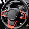 Xyhgm Steering Wheel Cover Trims For 2018-2024 Subaru Crosstrek Outback Legacy Accessories Panel Frame Covers 2017-2024 Impreza