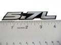 Erpart 5 7l Liter In Silver On Black Highly Polished Aluminum Car Truck Engine Swap Nameplate Badge Logo Emblem Pack Of 2