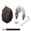 Kickstand Side Stand Extension Enlarger Pad For Kawasaki Versys X300 2017-2018 Gray