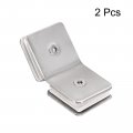 Stainless Steel 135 Degree Glass Clamp 4pcs For 8-12mm Thickness Double Side Square Frameless Corner Bracket Clip Shower Door