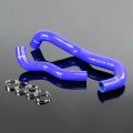 G-plus Silicone Radiator Coolant Hose Tube Kit Clamps Compatible With 2003-2007 Ford F250 6 0l Diesel Twin Beam 2pcs Blue