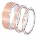 Single-sided Conductive Tape Copper Foil Adhesive 8mm 12mm 25mm X 5m 16 4ft For Guitar Emi Shielding Crafts Electrical Repairs