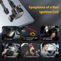 Ocpty Set Of 1 Ignition Coil Compatible With Oe Uf349 C1406 5c1403 Fit For Infiniti I35 Qx4 Suzuki Equator For Nissan Series