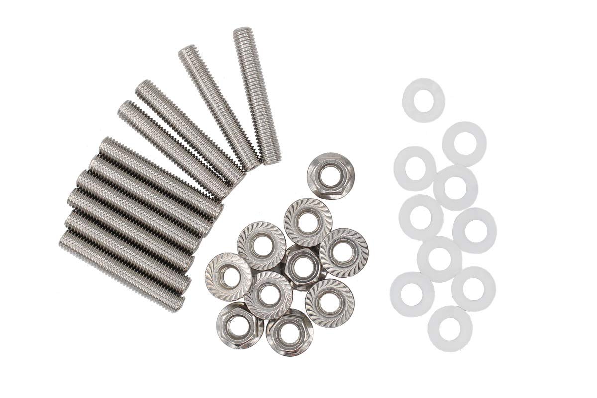 Stainless Exhaust Manifold Head Studs Bolts Nuts Kit