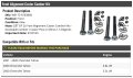 Front Alignment Caster Camber Kit For 2000-2020 Chevy Tahoe