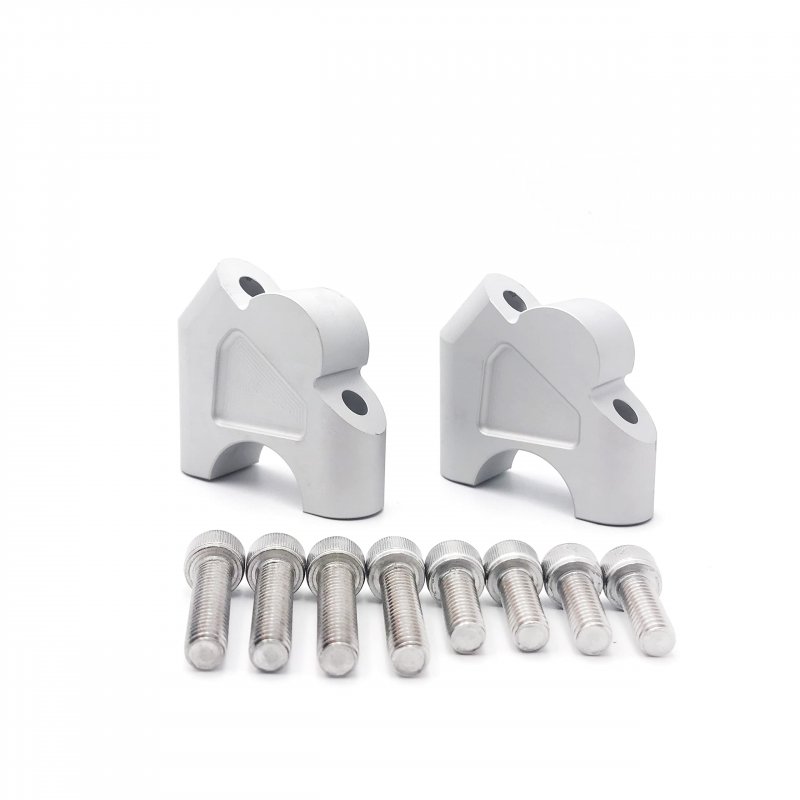 32mm Handlebar Risers With Bolts For Bimmer R1200gs Lc 2013 2018 And Adv 2014 Cnc Machined Black Aluminum Front Motorcycle