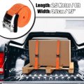 X Autohaux 1 Set Adjustable 8 X1 3 Cargo Tie Down Straps Heavy Load Lashing Travel Luggage Strap With Cam Lock Buckle For Car