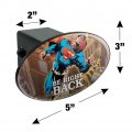 Superman Be Right Back Oval Tow Trailer Hitch Cover Plug Insert