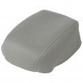 Aintier Center Console Lid Leather Synthetic Cover Compatible With For Toyota Camry 2007-2011 Armrest Repair Kit Skin Gray