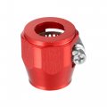X Autohaux 5 Pcs An8 Hex Car Hose Finisher Flexible Rubber Pipe Clamp With Screw Band Adapter Fitting For Oil Fuel Water Tube