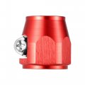 X Autohaux 5 Pcs An8 Hex Car Hose Finisher Flexible Rubber Pipe Clamp With Screw Band Adapter Fitting For Oil Fuel Water Tube