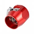 X Autohaux 5 Pcs An8 Hex Car Hose Finisher Flexible Rubber Pipe Clamp With Screw Band Adapter Fitting For Oil Fuel Water Tube