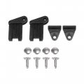 X Autohaux 2 Set Vehicle Rear Plastic Sunshade Sunblind Repair Kit For Bmw 525i 528i 530i 540i M5