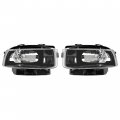 Hecasa Fog Light Compatible With 2005-2013 Chevy Chevrolet Corvette C6 427 Limited Edition Z06 Zr1 Base Grand Sport Replacement