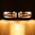 Hecasa Fog Light Compatible With 2005-2013 Chevy Chevrolet Corvette C6 427 Limited Edition Z06 Zr1 Base Grand Sport Replacement