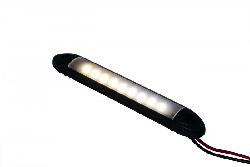 Led High Output Marine Rv Bar Light Waterproof 6 Lamp 24vdc 160 Lumen 24v