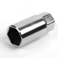 J2 Engineering 7075-t6 Compatible Withged Aluminum M12 X 1 5 75mm 20pcs Spiky Cap Lug Nut Adapter Silver