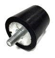 3 4 In Stud 5 168 Thread Suspension Rubber Bump Stop Axle Snubber Jounce Bumper Thickness 1 Tip And 1 5 Base Diameter Black