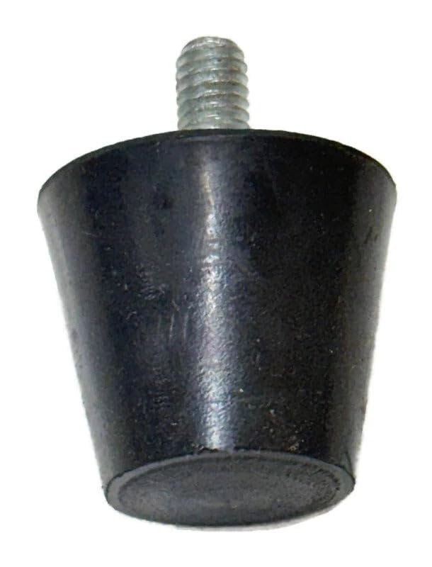 3 4 In Stud 5 168 Thread Suspension Rubber Bump Stop Axle Snubber Jounce Bumper Thickness 1 Tip And 1 5 Base Diameter Black