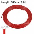 X Autohaux Car Door Edge Guards Scratch Proof Trim Body Strip For Rearview Mirror Bumper Or Window 0 24in 6mm Wide 9 8ft 300cm