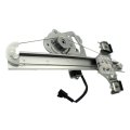 Window Motor And Regulator Rear Driver Side For Hummer H3t 2009 2010 2 Pin Power Replacement Hu1350100 25964205 