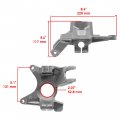Caltric Front Right Knuckle Compatible With Can-am Defender Max Hd10 2018-2022 706203097