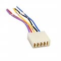 Uxcell Car Power Window Switch With Wiring Harness Socket Adapter 5 Pin 1 Dc2v 4 In 1