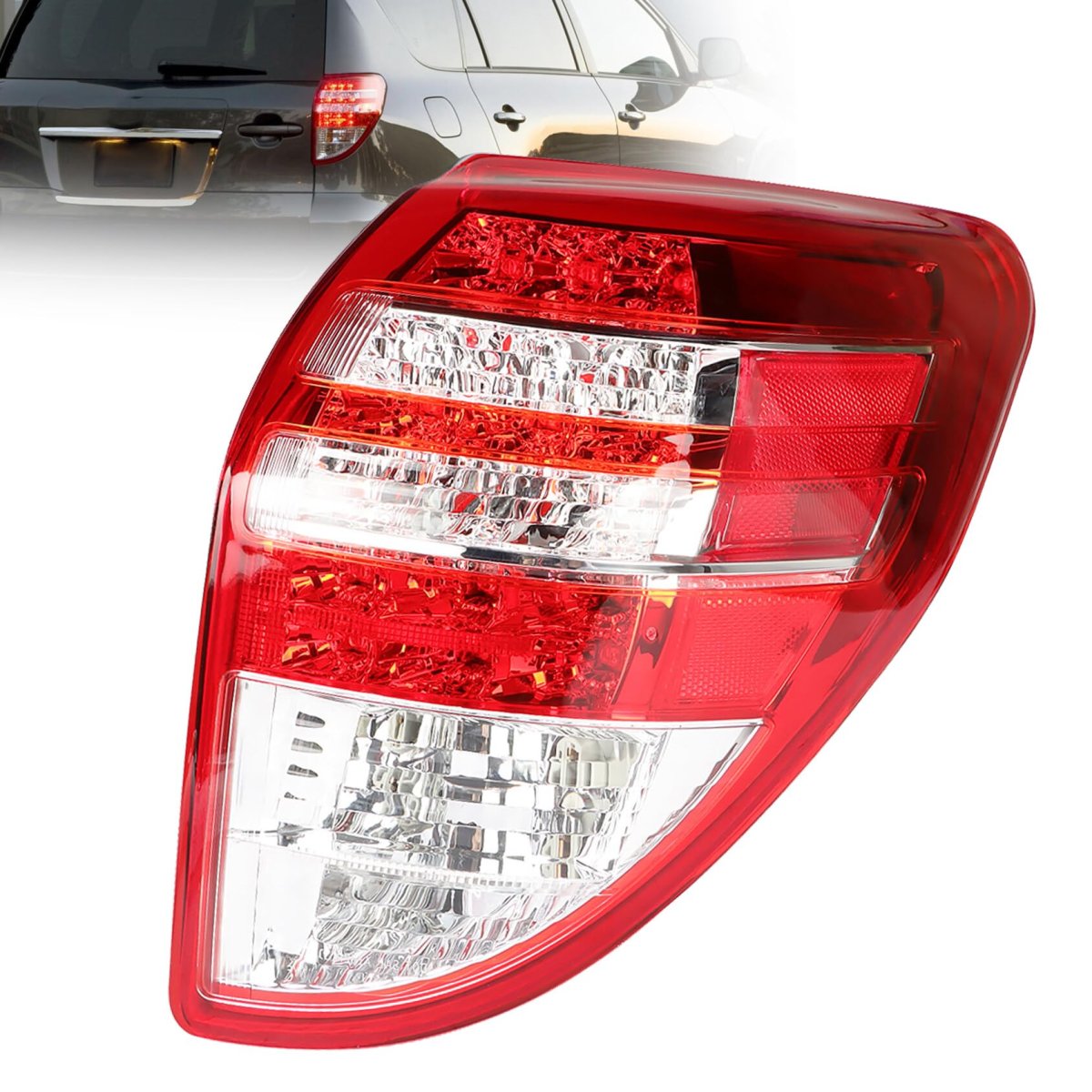Passenger Brake Lamp Tail Light Replacement For 2009 20010 2011 2012 Rav4 Rear Taillight Right Side