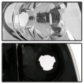 Acanii For 1997-2003 Ford F150 Chrome Housing Harley Davidson Style Headlights W Corner Lamps Assembly Left Right