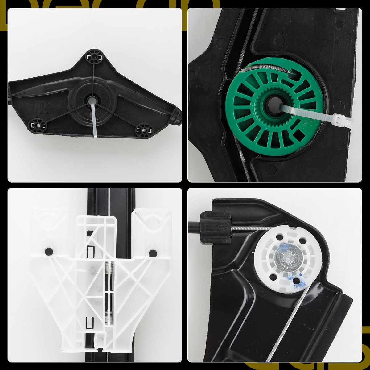 Rear Right Window Regulator 8v4839462 For Audi A3 Quattro Fwd 8v 2015 To 2020 Without Motor