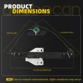 Rear Right Window Regulator 8v4839462 For Audi A3 Quattro Fwd 8v 2015 To 2020 Without Motor