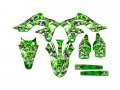2013-2016 Kx 250 F Jester Green Senge Graphics Base Kit For Kawasaki 