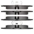 Volvo S60 20 Brake Pads Low Metallic Friction 155 2 Millimeters 6 11 Inches Inner Width 71 9 2 83 Outer Pad Height