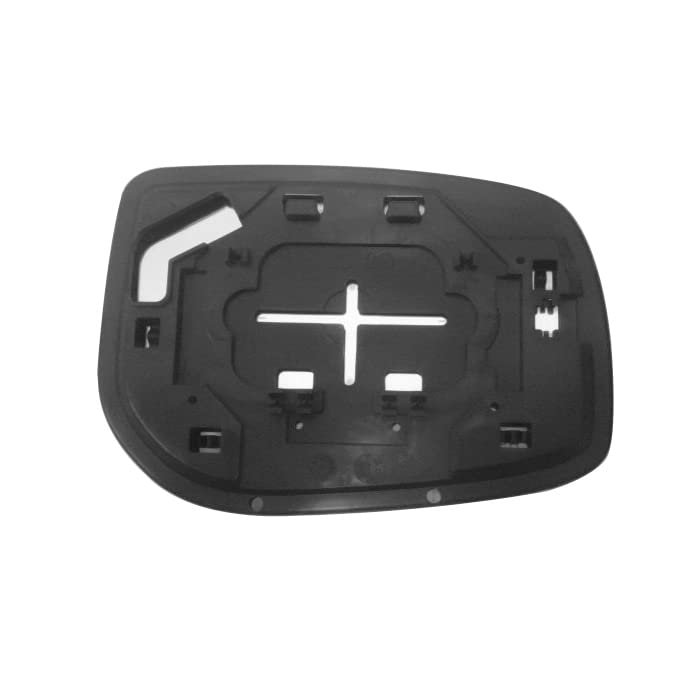 Left Side Door Mirror Glass- For 2007-2012 Toyota Yaris W O Heated Chrome Flat Rm72752-12p
