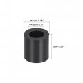 Uxcell Abs Round Spacer Washer Id 4 2mm Od 7mm L Plastic Standoff For 3d Printer Tv Wall Mounting Electrical Outlet Black