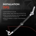 A-premium A C Suction Hose Assembly Compatible With Bmw E84 Series X1 2012 2013 2014 2015 2 0l Compressor To Evaporator