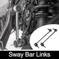 2pcs Front Sway Bar Links K90515 Stabilizer Link Suspension Kit For Bmw 323i 1999-2000 31351095694 31356780847 Black