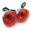 Httmt Chrome Rear Turn Signal Indicator Compatible With 1992-2016 H-d Sportster Xl 883 1200