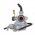 Pz19 Carburetor With Fuel Switch Replacement For 50cc 90cc 110cc 125cc Sunl Roketa Chinese Atv Go Kart