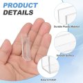12pcs Plastic Glass Connector Suitable For 10mm Thick 180 Degree To Clamp Fixing Bracket Rimless Clip Holder Aquarium Fish Tank