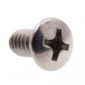 Machine Screws Oval Head Phillips Drive 1 4 In 20 X 2 Stainless Steel 18 8 25 Pack 