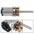 Dc12v Gear Motor 100rpm 2000rpm Speed Reduction Dc Metal Gearbox With Long Output Shaft For Industrial Machinery Equipment