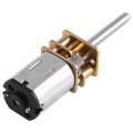Dc12v Gear Motor 100rpm 2000rpm Speed Reduction Dc Metal Gearbox With Long Output Shaft For Industrial Machinery Equipment