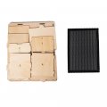 Idili Diy Wooden Assembly Box Grain Cleaning Thrower Wind Sheller Bird Food Blowing Screening Machine With Filter Screen