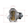 The Rop Shop Carburetor Assembly For Kawasaki 4 Stroke Fh641v-fs05 Fh641v-ds15 Yard Tractor